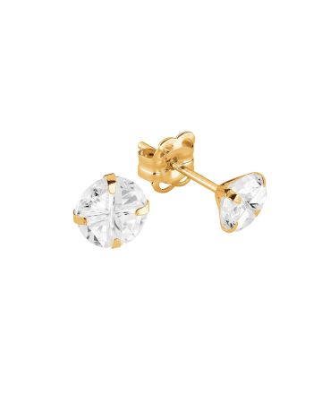 Kultaiset tappikorvakorut STP-ER-1STN4S-R4