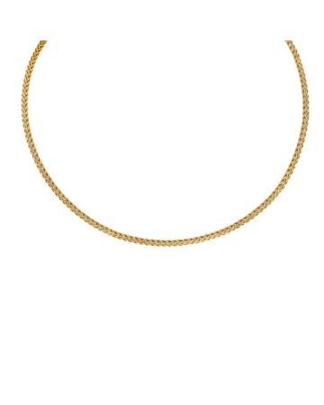 Kultainen kaulakoru, tähkäketju STP08 45 cm 