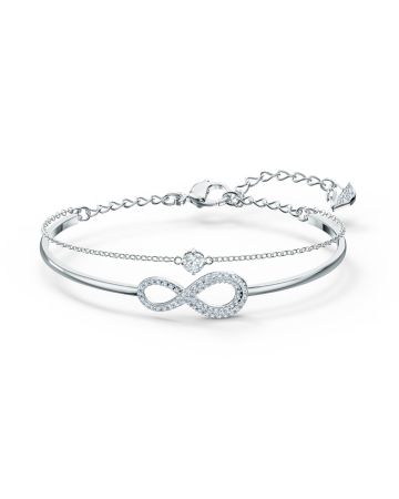 Swarovski Infinity Bangle Chain -rannekoru 5520584