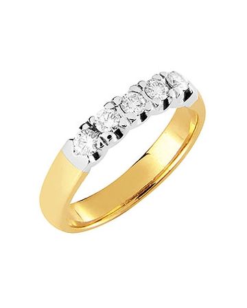 Sandberg Tähtisumu -timanttisormus (0.35ct) T-139-5