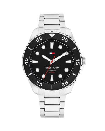Tommy Hilfiger Oceanic Silver and Black 1792203