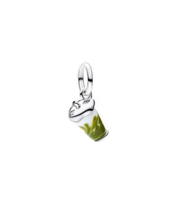 Pandora Iced Matcha Latte Murano Glass Dangle Charme 794940C01
