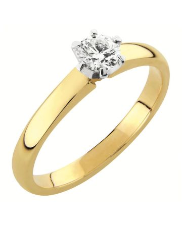 Sandberg Kuunsäde -timanttisormus (0.23ct) V-15