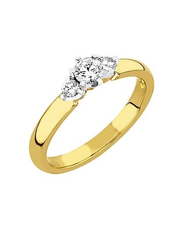 Sandberg Aurinkotuuli -timanttisormus (0.34ct) V-410