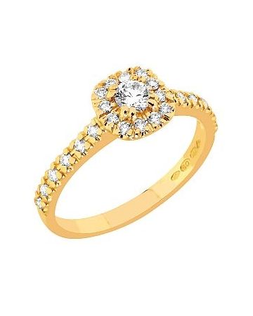 Sandberg Toivomuslähde I -timanttisormus V-705