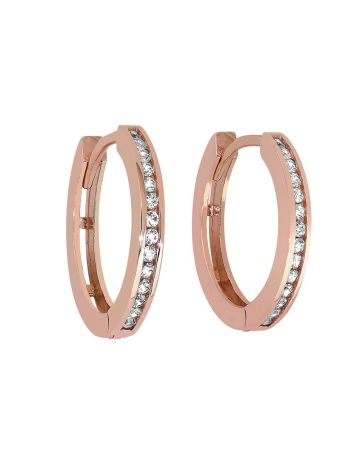 Punakultaiset rengaskorvakorut VHALE5312-R-FCZ