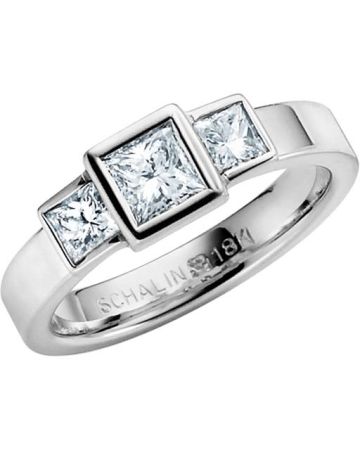 Schalins Vision 0,90ct,  Weißes Gold