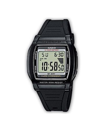Casio Collection -rannekello W-201-1AVEF