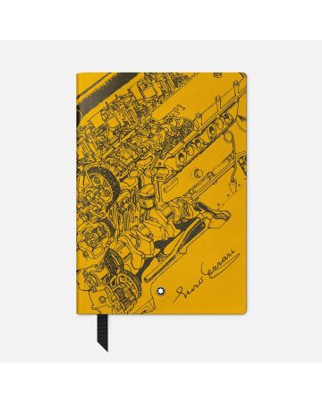 Montblanc Notebook #146 small, Great Characters Enzo Ferrari, Giallo Modena MB134717