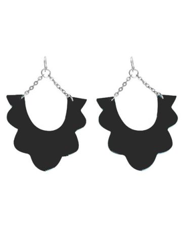 Wood puiset korvakorut 56mm