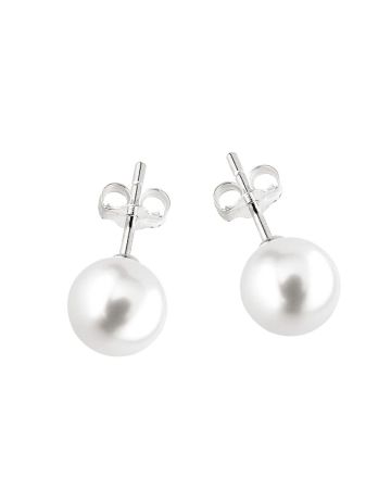 Silberohrstecker mit Perlen 6 mm Y22505/6M WP-9