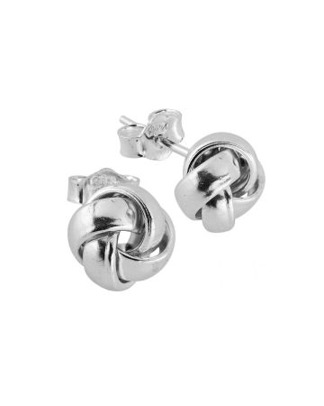 Hopeiset tappikorvakorut