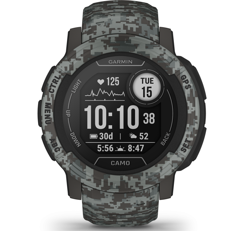 Garmin Instinct 2 Camo Edition Graphite Camo 010-02626-03-0