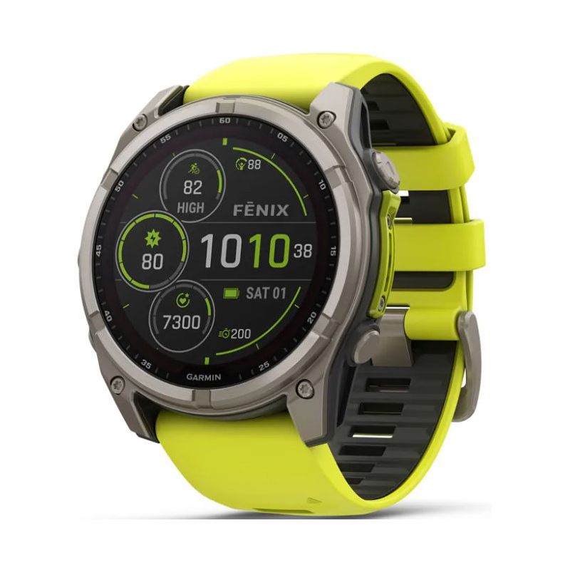 Garmin Fenix 8 Sapphire Solar Titanium 51 mm 010-02907-21-0