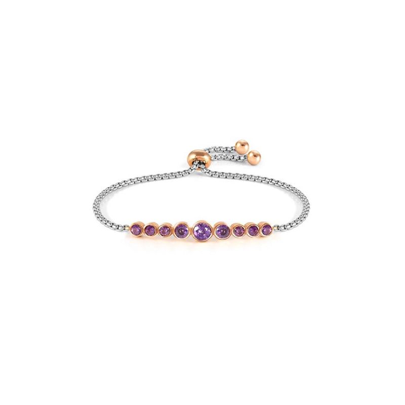 Nomination Milleluci Colour Edition Circle Viola rannekoru 028010/001-1