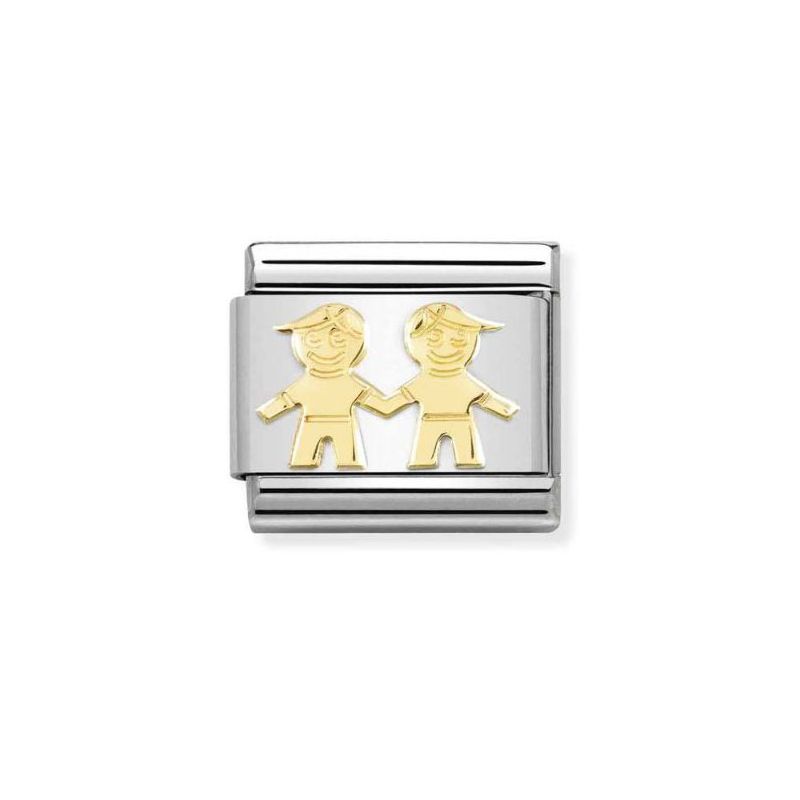 Nomination Classic Gold Brothers 030162/68-1