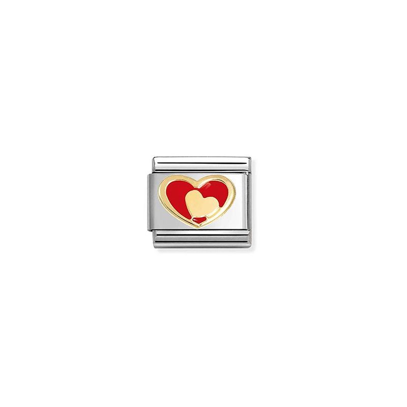 Nomination Classic Heart In Heart Red 030283/28-1