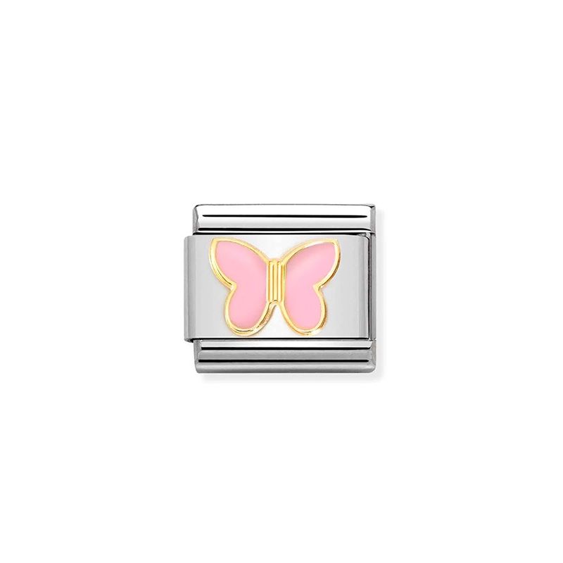 Nomination Classic Pink Butterfly 030285/59-1