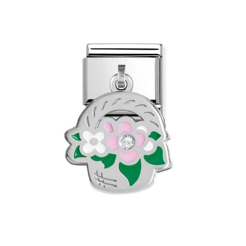 Nomination Classic Charms Kukkakori ZK 031712/08-1