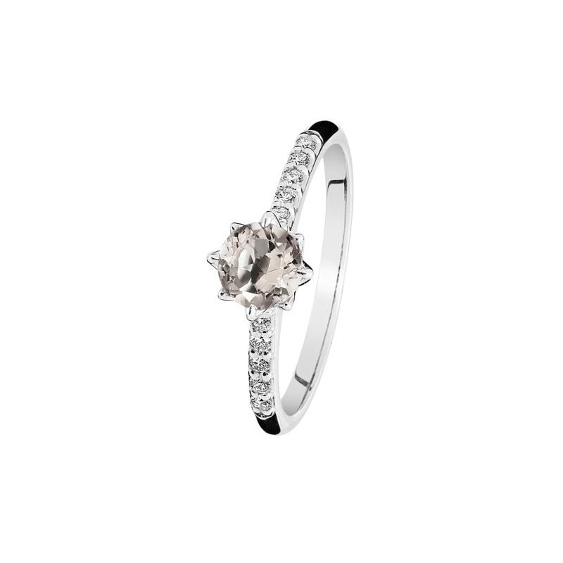 Kohinoor Rosa Diamantring 033-260V-10MO