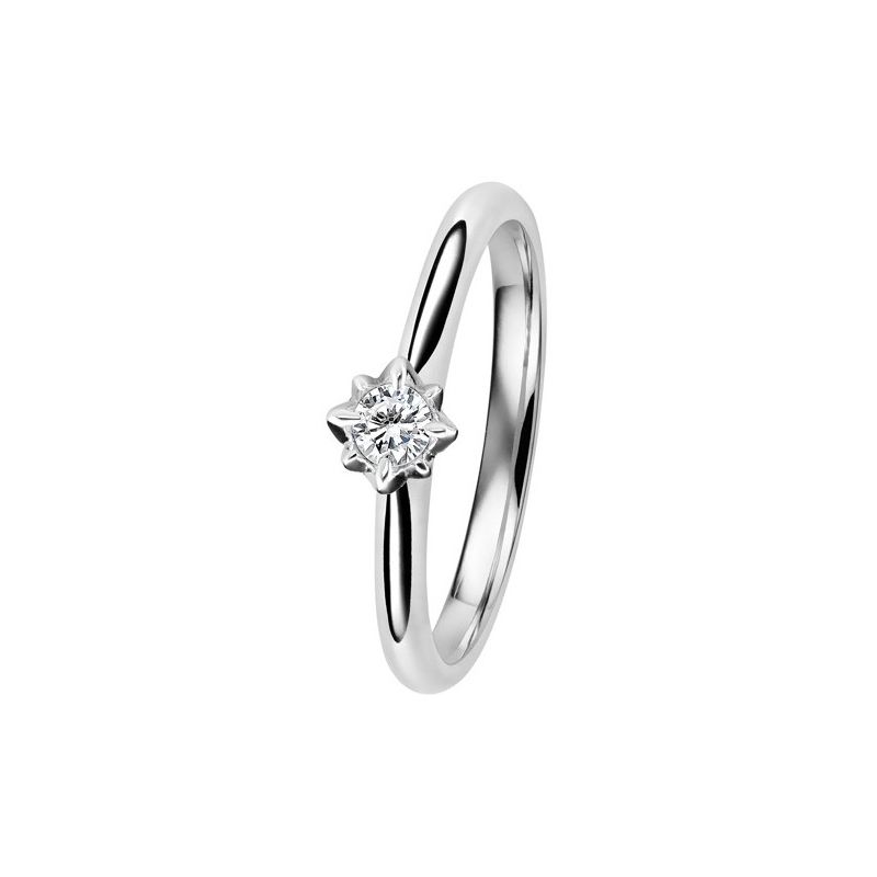 Kohinoor Rosa Diamantring 033-260V-12