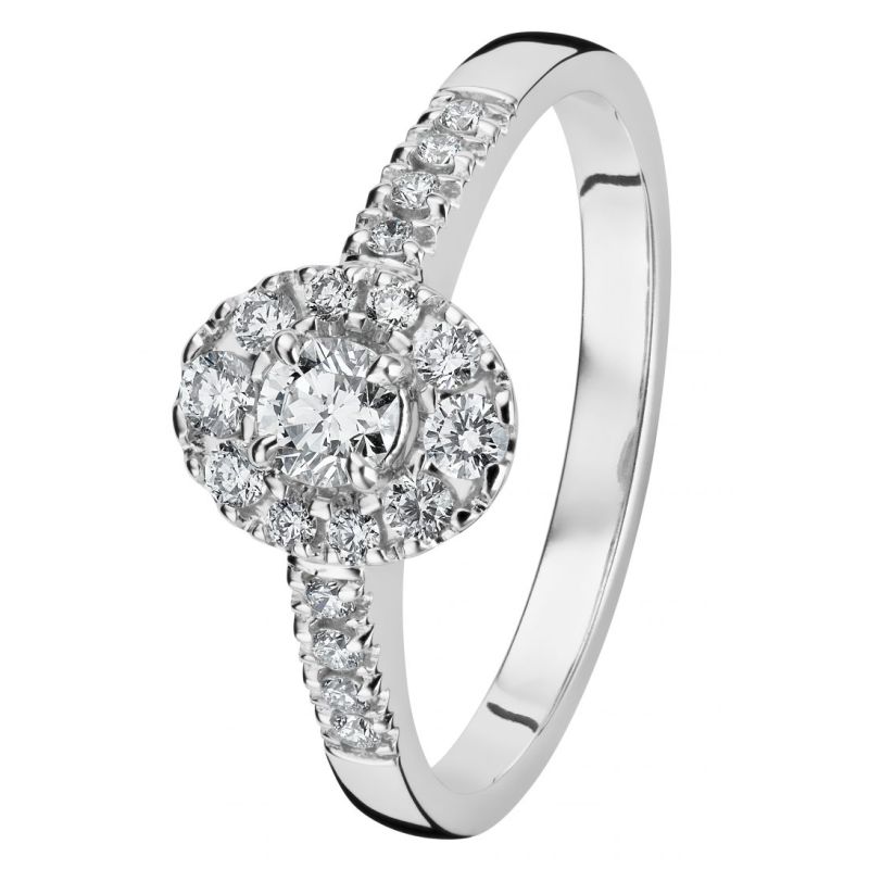 Kohinoor Olivia -timanttisormus 033-410V-44-1