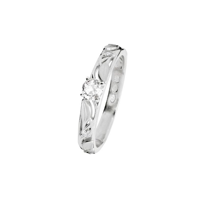 Kohinoor Ofelia timanttisormus topaasilla 033-480VT-02