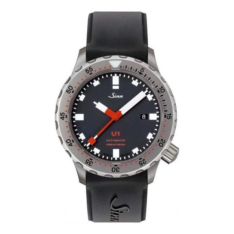 Sinn U1 Diving -rannekello / teräs 1010.010-1