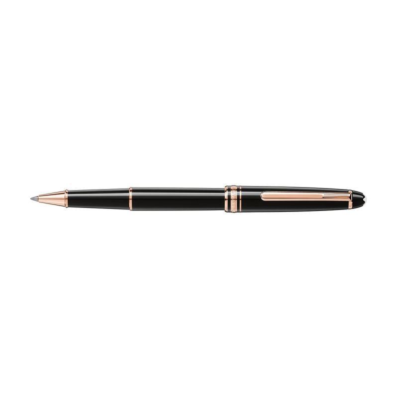 Montblanc Meisterstück Rose Gold-Coated Rollerball -kynä MB112678-1