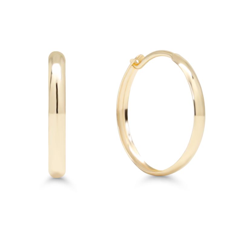Gold Ohrringe 1215KK-1