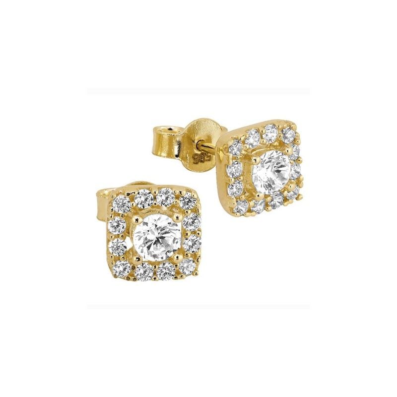 Golden  Zucht Ohrringe EB0067-01-1