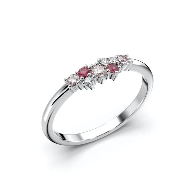 Festive Nadja Pink timanttisormus 650-018P-VK