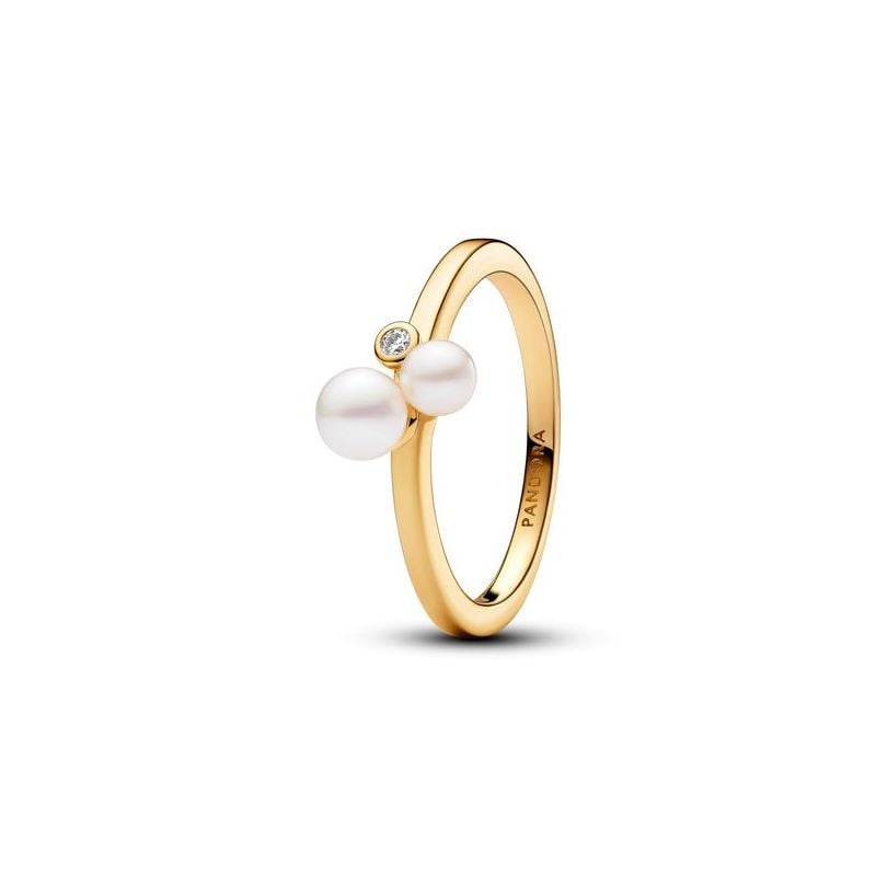 Pandora Duo Treated Freshwater Cultured Pearls sormus 163156C01-1