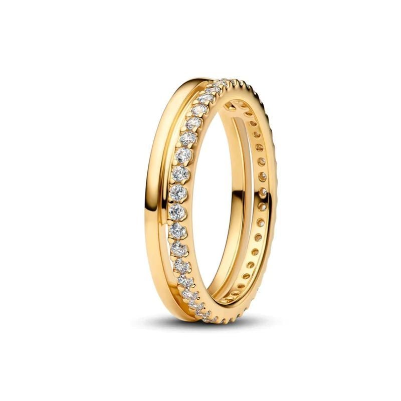 Pandora Double Band Ring 163799C01