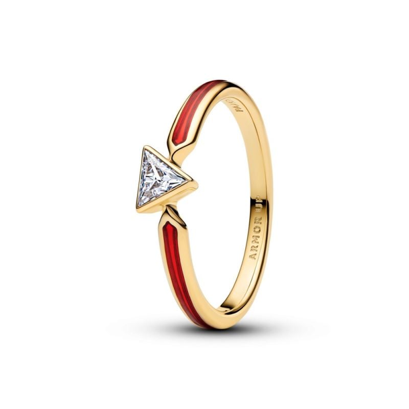 Pandora Marvel Iron Man 14k gold-plated Ring 164211C01