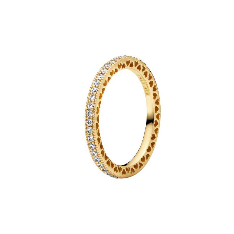Pandora Sparkle & Hearts ringa 168655C01-1