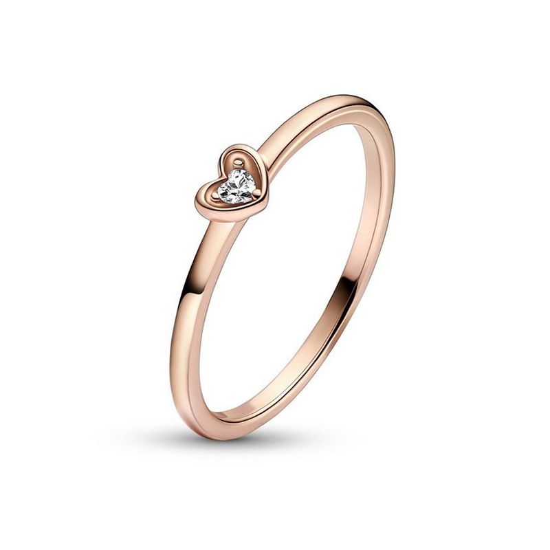 Pandora Moments Ring Stackable Radiant Heart sormus 182495C01-17