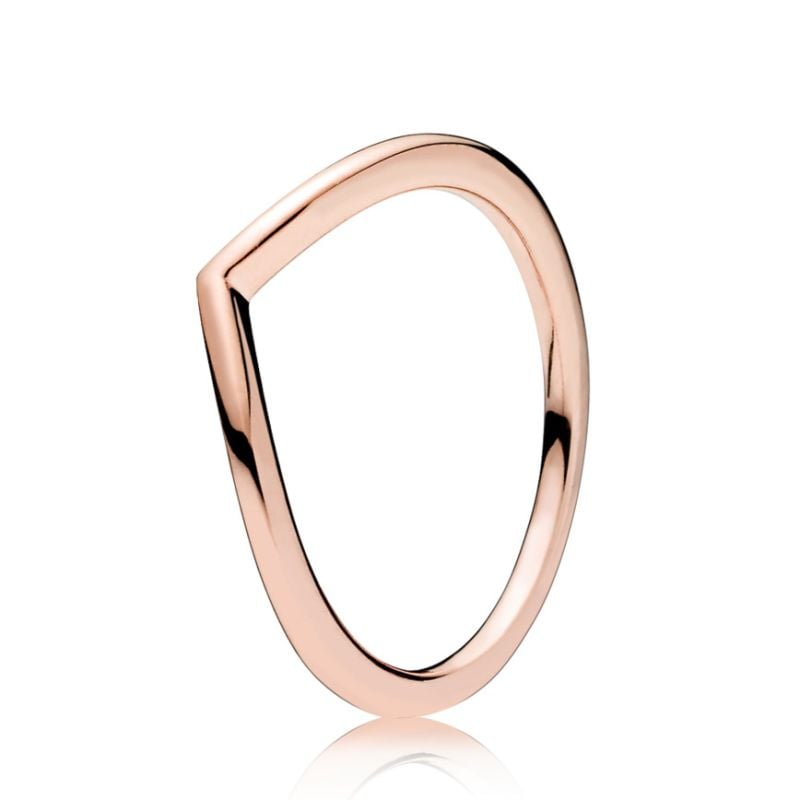 Pandora Rose Wishbone sormus 186314-23