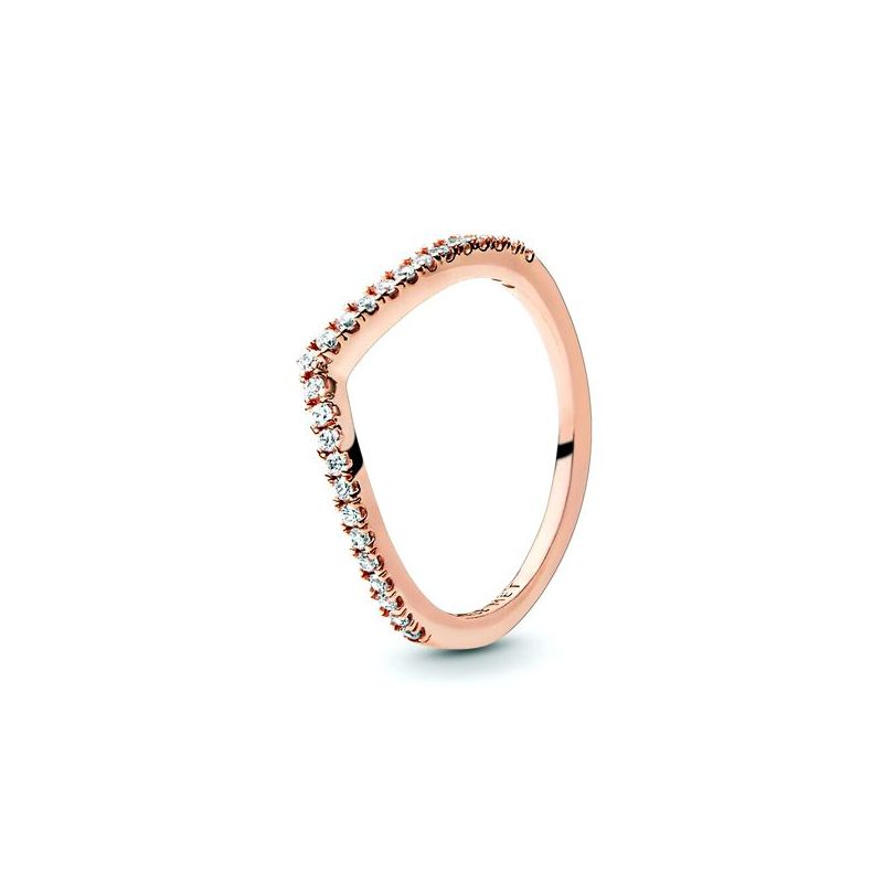 Pandora Rose Wishbone sormus 186316CZ-2