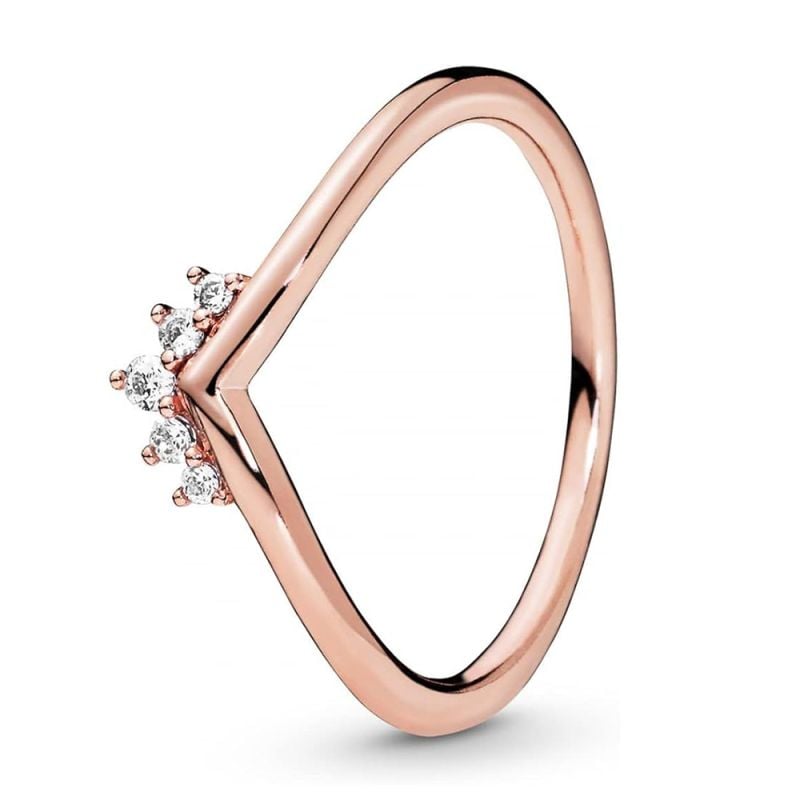 Pandora Rose Wishbone sormus 188282CZ-3