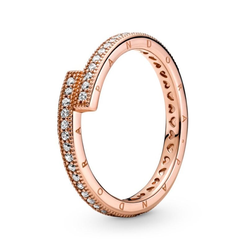 Pandora Rose Overlapping sormus 189491C01-10