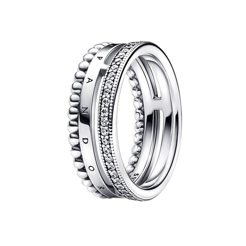 Pandora Signature Logo sormus 192312C01-19