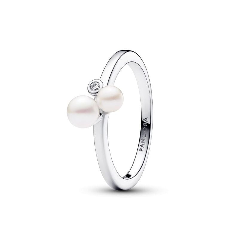 Pandora Duo Treated Freshwater Cultured Pearls sormus 193156C01-1