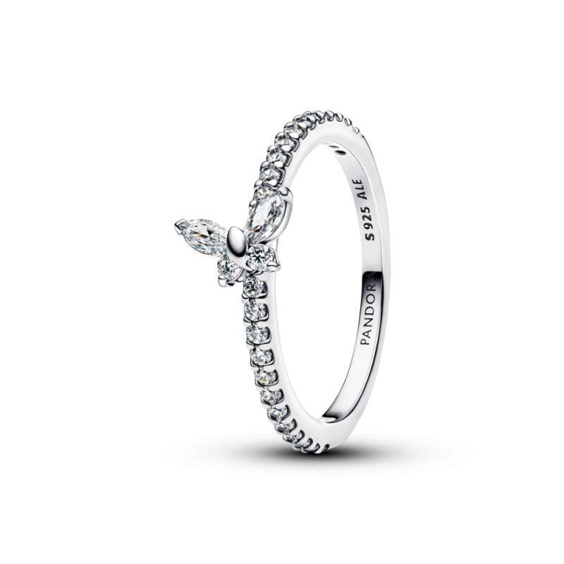 Pandora Butterfly Crystal Ring 194269C03