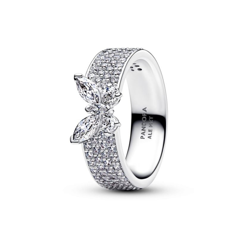 Pandora Butterfly Crystal Ring 194270C01
