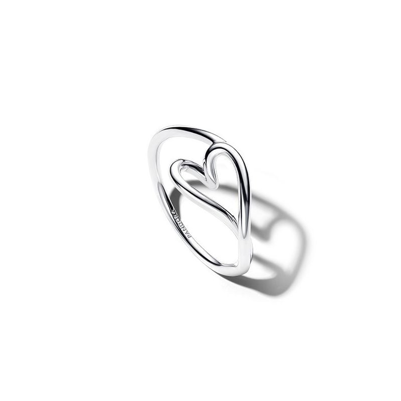 Pandora Organically Shaped Heart Small ring 194361C00