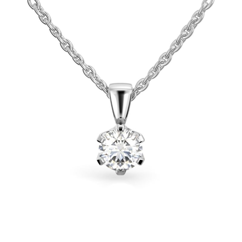 Festive Classic timanttiriipus, platina 205-100R-PT