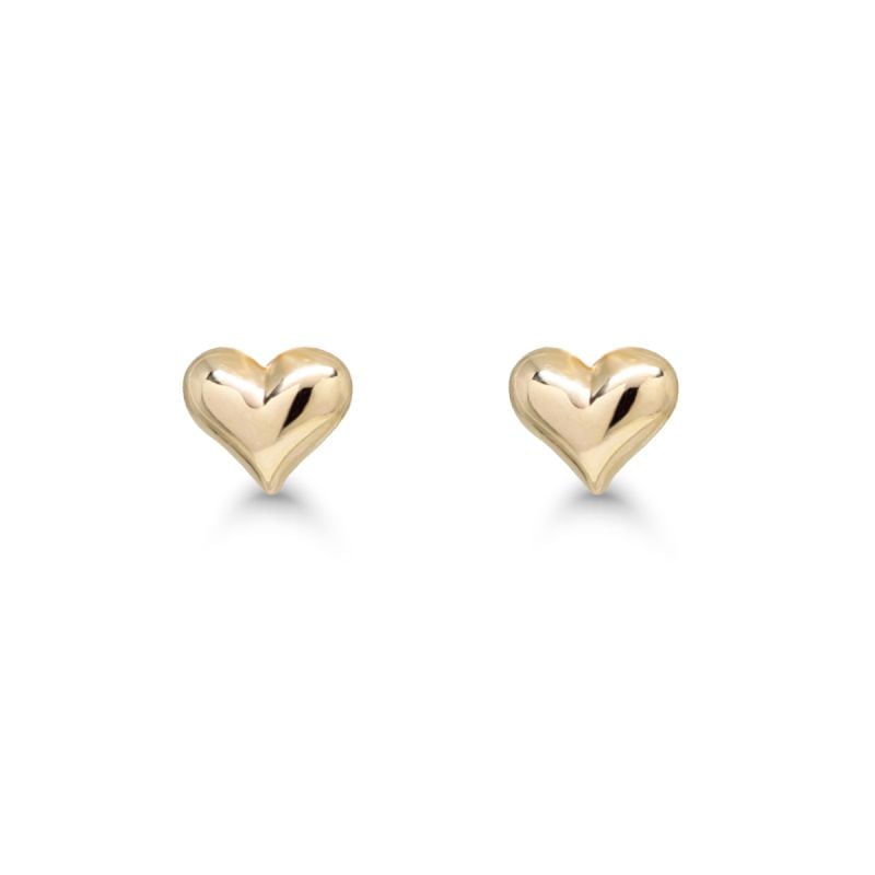 Gold HerzOhrringe 23-1043-1