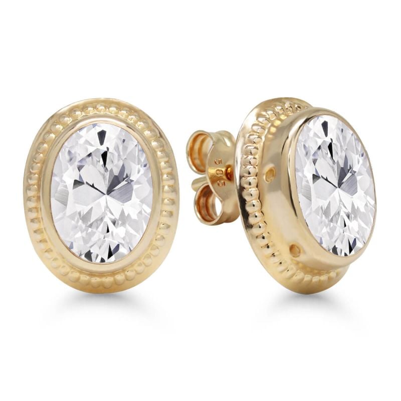 Gold Ohrringe 23-1046Z-1