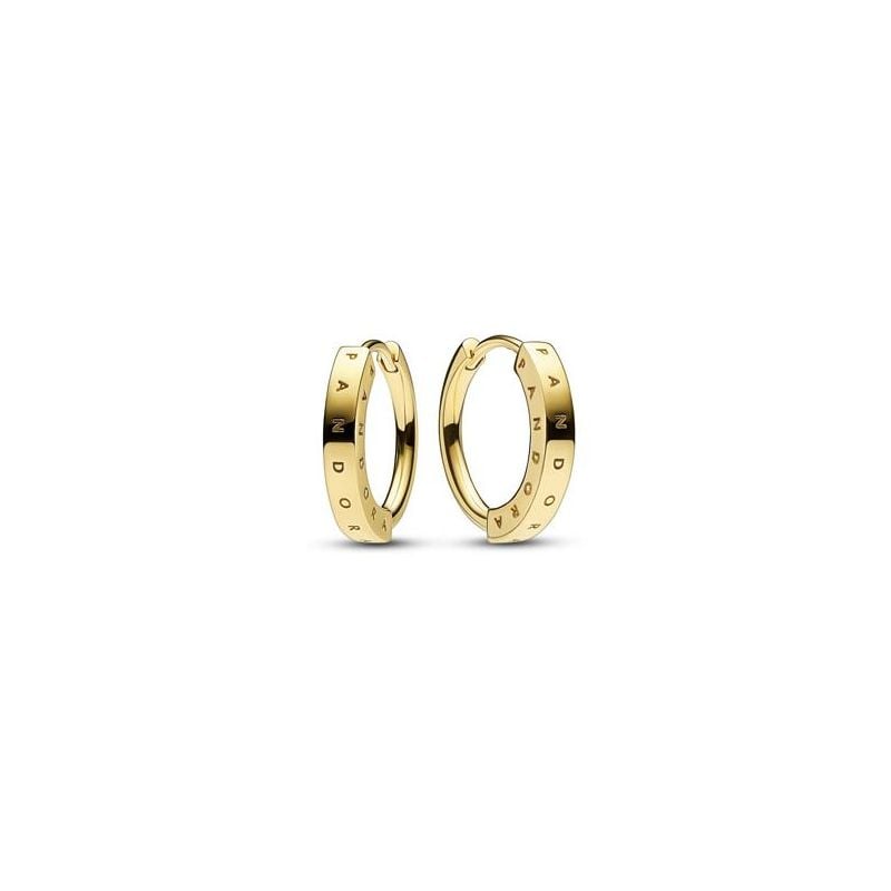Pandora Signature I-D korvakorut, 14K 252228C00-1